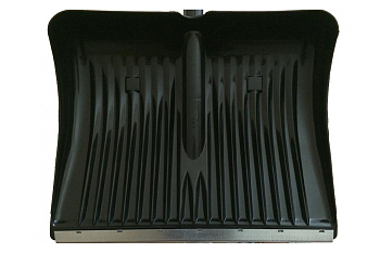 Лопата для снега СПЕЦ пластик, 512x408 мм, с оцинкованной планкой, без черенка КПБ-234219