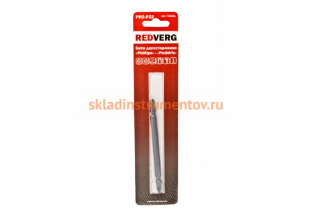 Бита двусторонняя PH2-Pz2, 110 мм REDVERG 6623514