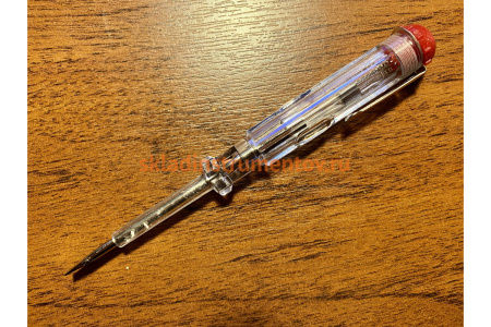 Индикаторная светодиодная отвертка Vira 220В 390220