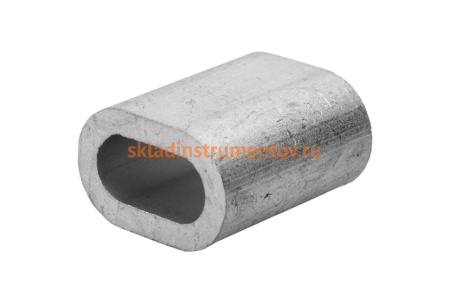 Зажим троса DIN 3093 алюминиевый 2 шт. (6 мм; ТФ6) Зубр 4-304476-06 Зажим троса DIN 3093 алюминиевый 2 шт. (6 мм; ТФ6) Зубр 4-304476-06