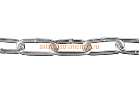 Цепь длиннозвенная DIN 763 Зубр 4-304030-03 Цепь длиннозвенная DIN 763 Зубр 4-304030-03