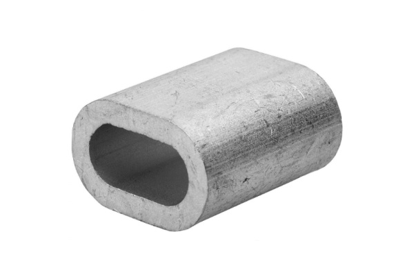 Зажим троса DIN 3093 алюминиевый 2 шт. (6 мм; ТФ6) Зубр 4-304476-06 Зажим троса DIN 3093 алюминиевый 2 шт. (6 мм; ТФ6) Зубр 4-304476-06