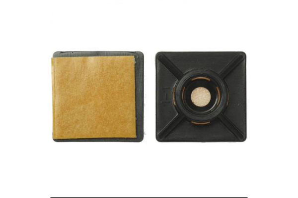 Площадка нейлоновая самоклеящаяся 5 шт. (27x27 мм) для хомутов Зубр 4-309176-27-27