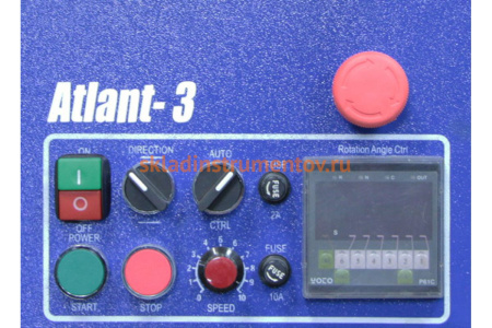 Вращатель Атлант-3 макс. вес детали 300кг, с патроном, педалью Foxweld 1924