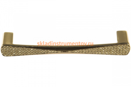 Мебельная ручка JET 143 м.ц. 128мм золото RQ143Z.128PG99