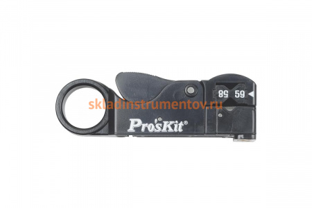 Вращающийся нож для зачистки коаксиальных кабелей ProsKit 6PK-312B RG58/59/62/3C/4C С00034405
