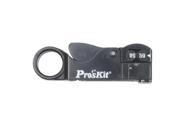 Вращающийся нож для зачистки коаксиальных кабелей ProsKit 6PK-312B RG58/59/62/3C/4C С00034405