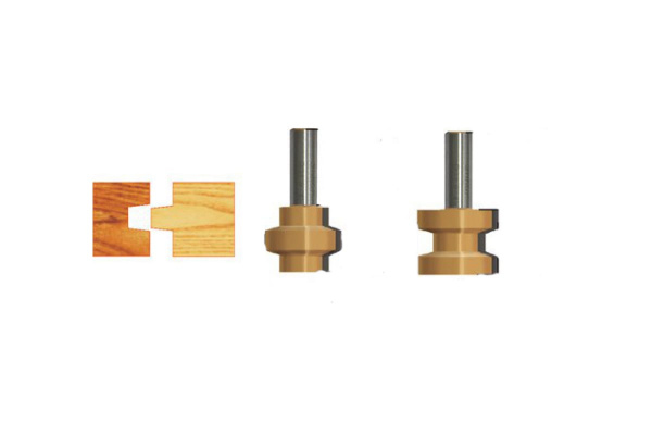 Набор фрез пазо-шиповых (2 шт; 38.1x28.6 мм; хвостовик 12 мм) Энкор 10603