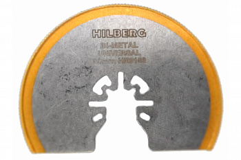 Полотно пильное универсальное Radial Ti-N 80 мм Hilberg HR9180
