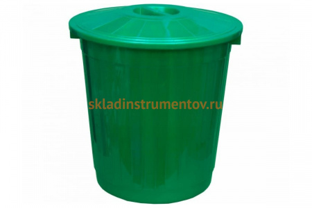 Бак Тара.ру с крышкой 50л зеленый 12893