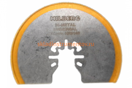 Полотно пильное универсальное Radial Ti-N 80 мм Hilberg HR9180