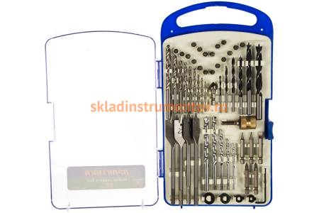 Набор бит и сверл DIY (55 предметов) ПРАКТИКА 031-723