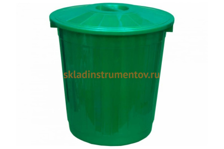 Бак Тара.ру с крышкой 50л зеленый 12893 Бак Тара.ру с крышкой 50л зеленый 12893