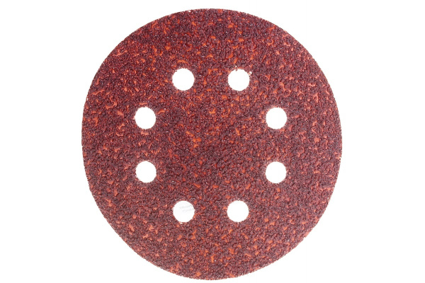 Круг шлифовальный на липучке для обработки дерева (125 мм; Р36; 8 отверстий) KLINGSPOR 270247