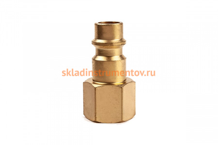 Разъем 1/4 внутренняя резьба - EURO папа, латунь AV Steel AV-700302