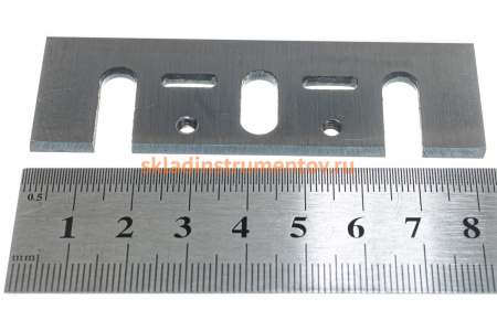 Нож для рубанка (2 шт; 82x29x3 мм; HSS) для Makita 1923H, 1902, KP0810 ПРАКТИКА 773-781