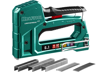 Алюминиевый cтеплер 53 (6-14мм)/140 (8-14мм)/13/ 53F/300/500 KRAFTOOL Universal-HD 3188