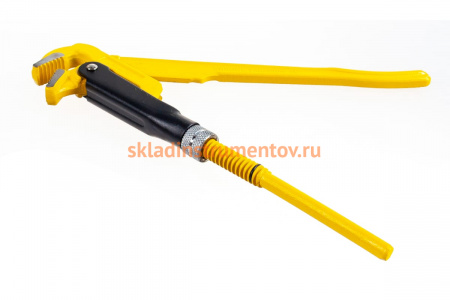 Трубный кованый рычажный ключ с прямыми губками №0, 3/4" STAYER PROFI 27311-0