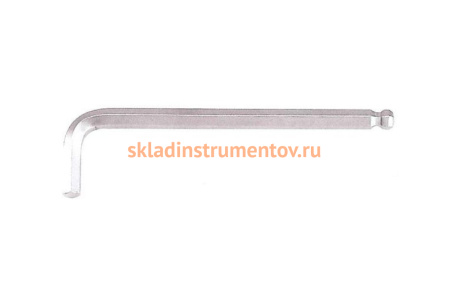 Шестигранный Г-образный ключ с шаром FORCE 10 мм 76510XL