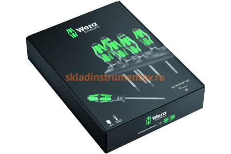 Набор отверток 367/6 BO SATZ 6TLG. WERA WE-138250