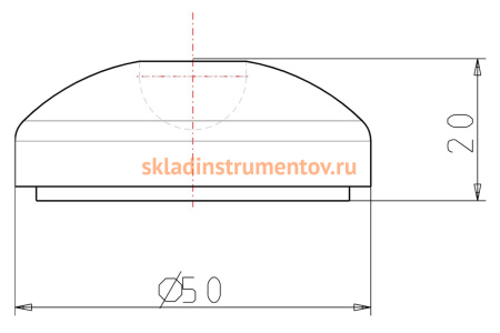 Диск для шарнирной опоры KIPP K0415.2050