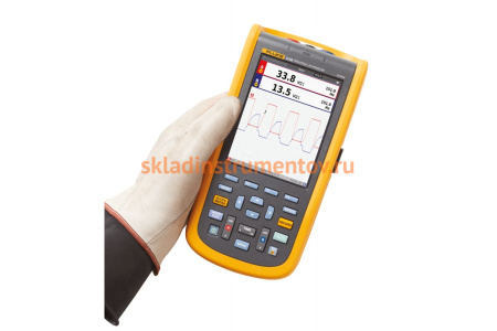 Промышленный портативный осциллограф Fluke 20 МГц 123B/EU
