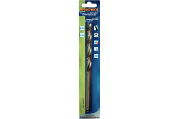 Сверло по металлу удлиненное (10х184 мм) ПРАКТИКА 774-863