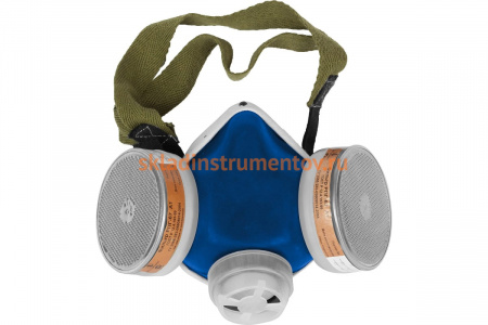 Противогазовый респиратор ЗУБР РПГ-67 А1, с фильтрами А1 11140_z02