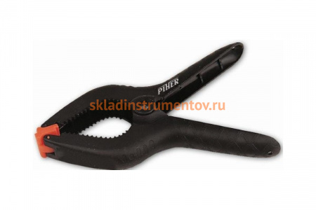 Пружинный пластиковый зажим Piher 85х70мм 30006