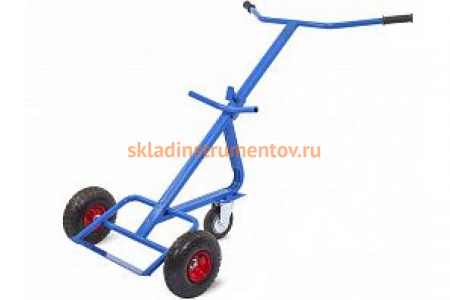 Тележка для металлических бочек TOR КБ-1 250 колеса + 160 поворотное 1020254