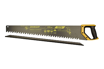 Ножовка по газобетону 1/6/24 Энкор Ворон 9847