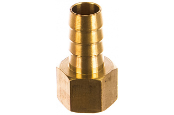 Штуцер пневматический (3/8"F - елочка 12 мм) ЭВРИКА ER-FFH06/08