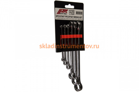 Набор накидных ключей TORX Е6-E24 6шт JTC-EF6S