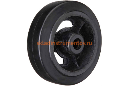 Колесо б/г обрезиненное без кронштейна D55 125 мм MFK-TORG 1080125