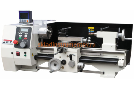 Токарный станок по металлу с УЦИ, зона обработки 210х450мм, 230 В JET BD-8A DRO 50000548M