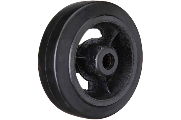 Колесо б/г обрезиненное без кронштейна D80 200 мм MFK-TORG 1080200