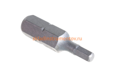 Вставка-бита 1/4"DR шестигранная, H3, 25 мм Ombra 514230