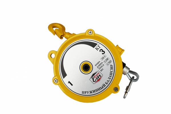 Пружинный балансир (нагрузка 1-3 кг; длина троса 1.5 м) EURO-LIFT 00018540