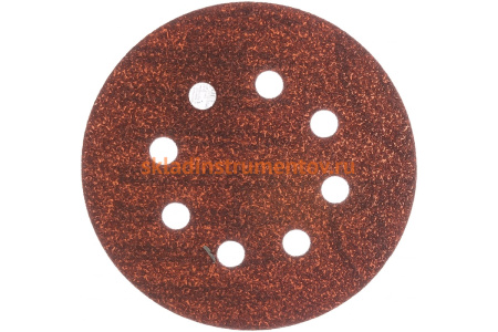 Круг шлифовальный на липучке для обработки дерева (125 мм; Р60; 8 отверстий) KLINGSPOR 270337