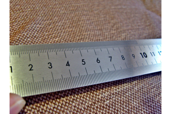 Линейка 500мм (нержавеющая сталь, двухсторонняя шкала) Biber 40164 тов-172038