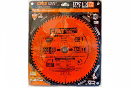 Диск пильный по дереву (300х30х2,6/1,8 мм; Z72) CMT 272.300.72M