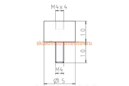Резинометаллический буфер KIPP K0568.01500855