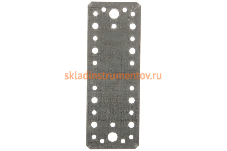 Крепежная пластина ЗУБР КП-2.5 180х65 х 2.5мм 31023-180