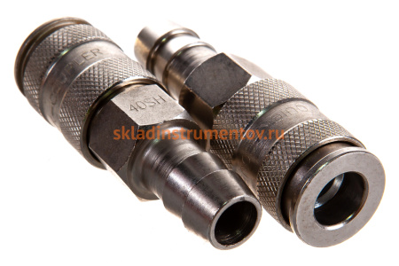 Пневматическое быстроразъемное соединение Hans 1/2" с елочкой 8511-4Q