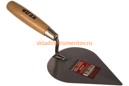 Кельма штукатура с деревянной рукояткой 160 мм КЕДР 049-3160 26252