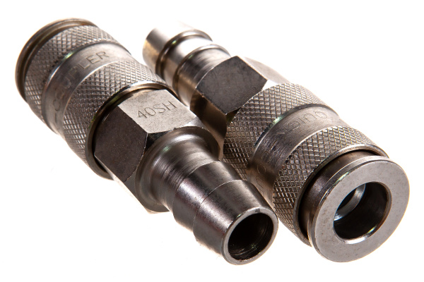 Пневматическое быстроразъемное соединение Hans 1/2" с елочкой 8511-4Q