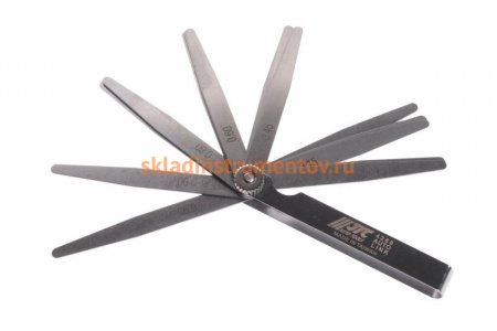 Набор щупов для установки зазора (0.05-1.0 мм, 20 штук) JTC 4288