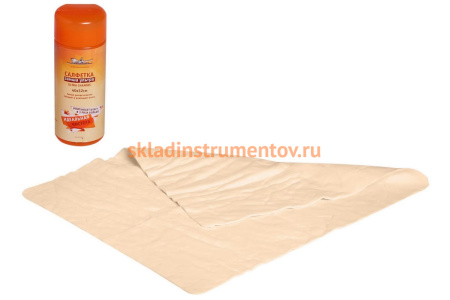 Салфетка Airline ULTRA CHAMOIS в тубе 40х32 см AB-C-03