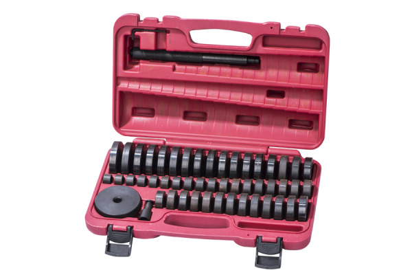 Набор оправок для выпрессовки подшипников, втулок, сальников, 52 предмета ROSSVIK ST026