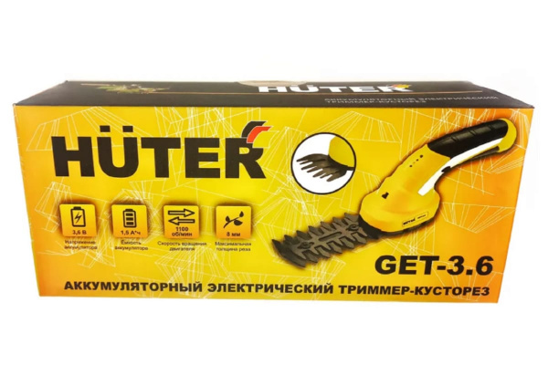 Аккумуляторный триммер-кусторез Huter GET-3.6 70/1/28 Аккумуляторный триммер-кусторез Huter GET-3.6 70/1/28